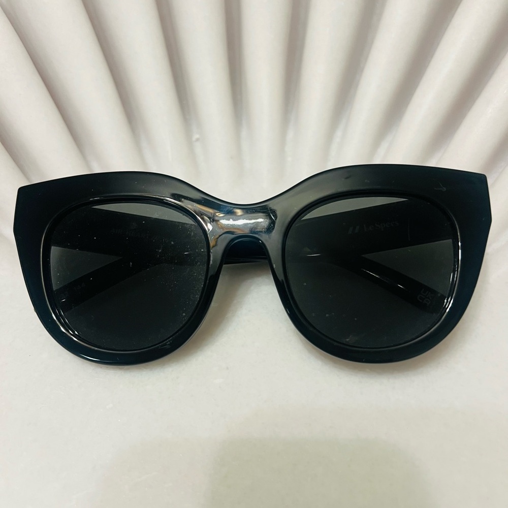 Le specs Black Cat-Eye Women's Sunglasses
